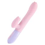 Vibrátor USB 7 Function and Thrusting Function / Heating, pink – Obrázok 5