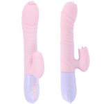 Vibrátor USB 7 Function and Thrusting Function / Heating, pink – Obrázok 7