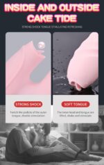 Vibrátor USB 7 Function and Thrusting Function / Heating, pink – Obrázok 8