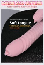 Vibrátor USB 7 Function and Thrusting Function / Heating, pink – Obrázok 13