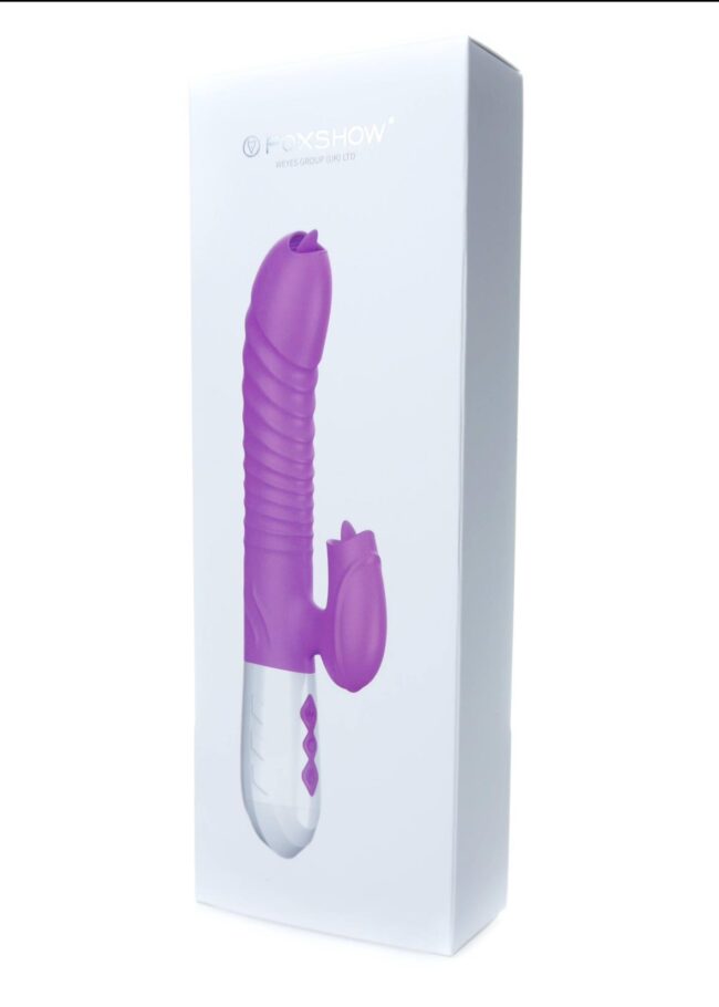 Vibrátor USB 7 Function and Thrusting Function / Heating, pink – Obrázok 19
