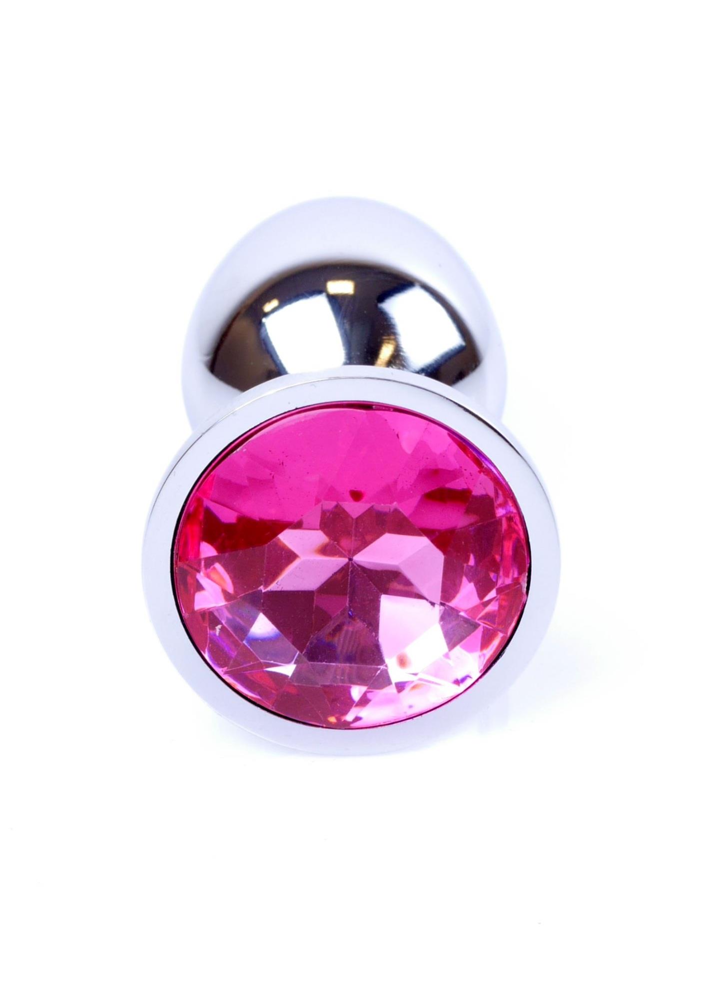 64-00008_1 Jewellery Silver PLUG- Pink – Obrázok 1