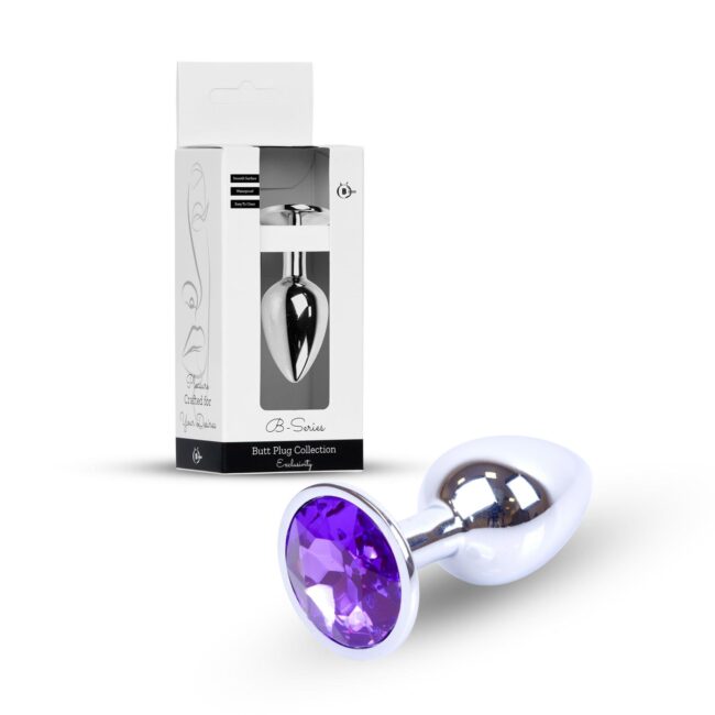 Jewellery Silver PLUG- Purple – Obrázok 9