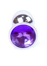 Jewellery Silver PLUG- Purple