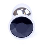 Jewellery Silver PLUG- Black