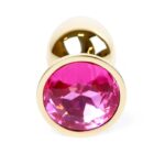 Análny kolík Jewellery Gold PLUG - Pink