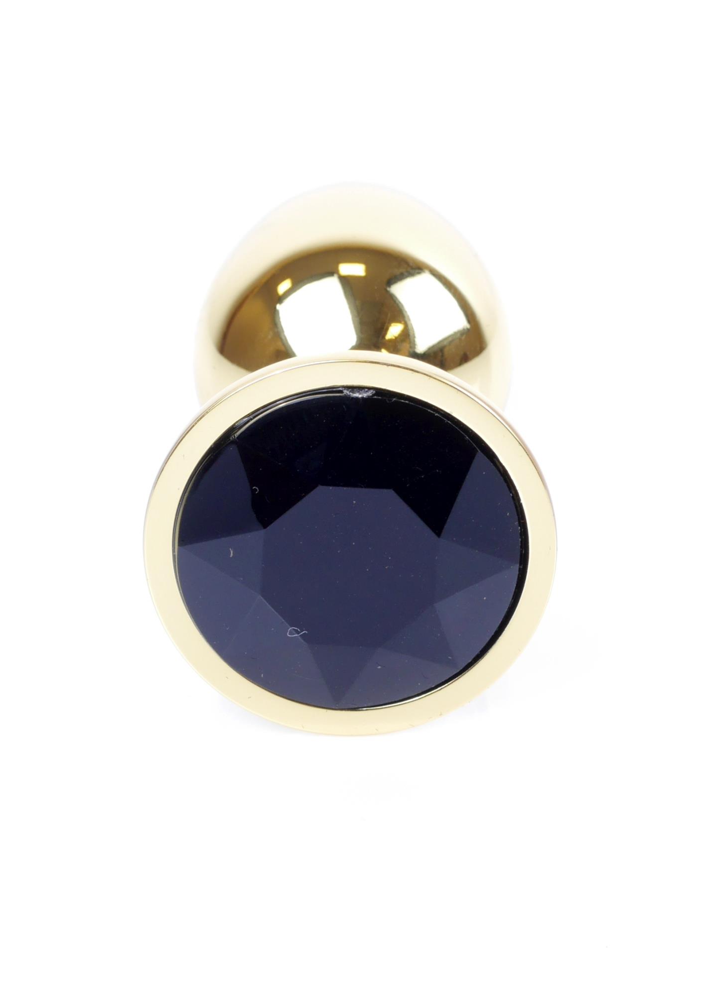 64-00020_1 Jewellery Gold PLUG- Black – Obrázok 1