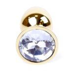 Jewellery Gold PLUG- Clear