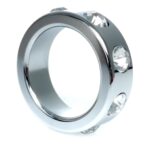 Metal Cock Ring with Cristal Diamonds small