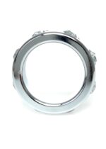 Metal Cock Ring with Cristal Diamonds small – Obrázok 2