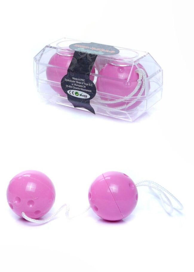Guľôčky Duo Balls fialová – Obrázok 2