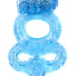 Vibračný krúžok Vibrating CockRing Blue