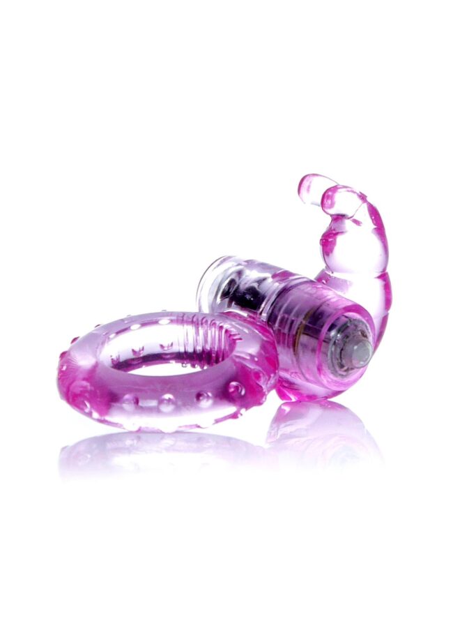 Rabbit Vibro CockRing Pink – Obrázok 2