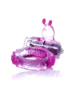 Rabbit Vibro CockRing Pink – Obrázok 4