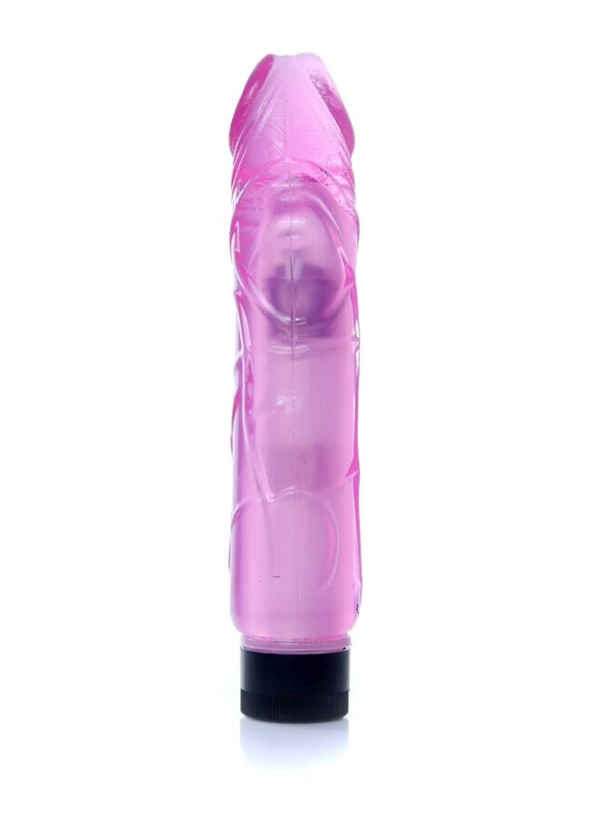 Vibrátor Juicy Jelly - Multispeed Pink – Obrázok 3