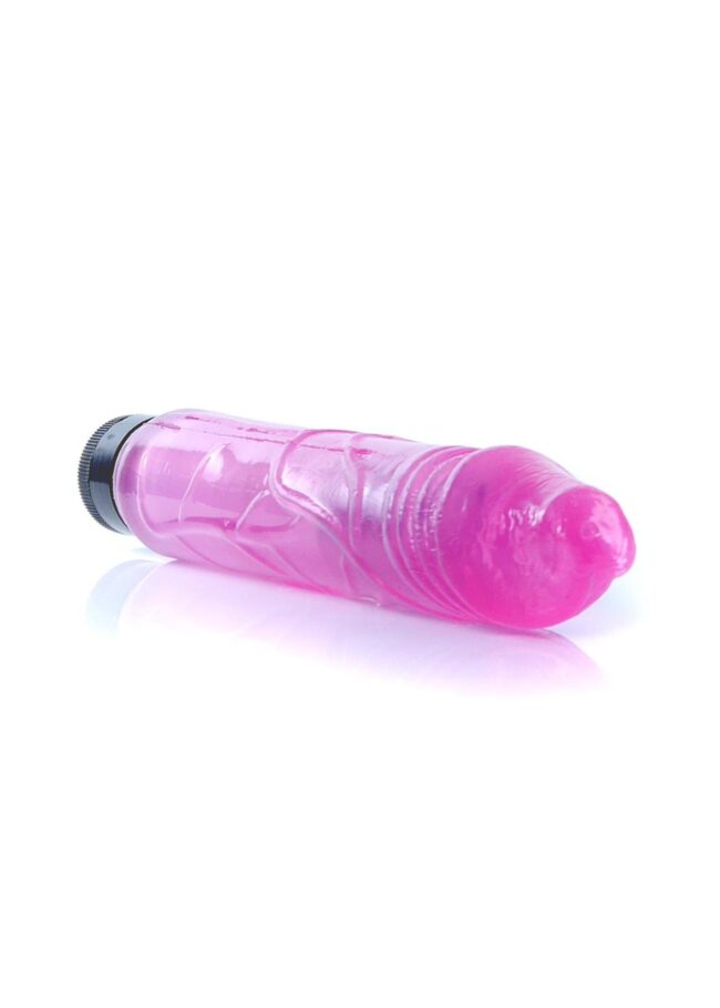 Vibrátor Juicy Jelly - Multispeed Pink – Obrázok 4
