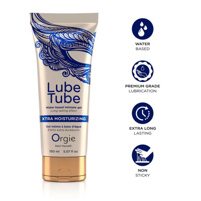 Orgie Lube Tube Xtra Lubrication - 150 ml – Obrázok 3