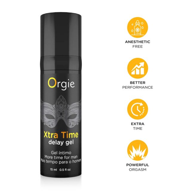 Orgie Xtra Time delay gel 15 ml – Obrázok 4