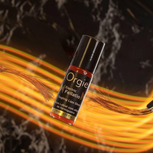 Orgie Sexy Vibe! - Electric Fellatio Vibrating Gloss - 10 ML – Obrázok 3