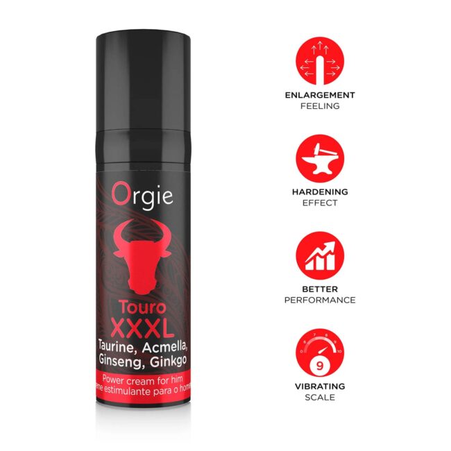Orgie Touro XXXL Erection Cream - 15 ML – Obrázok 4