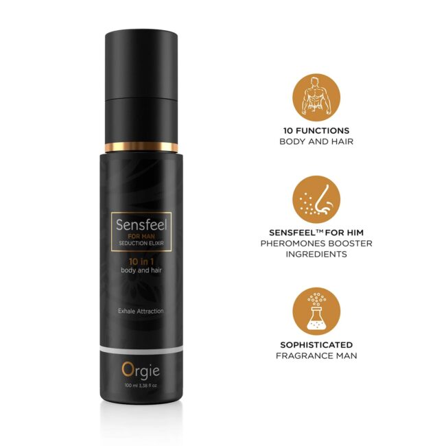 Balsam-Sensfeel For Man Seduction Elixir 10in1 100ml – Obrázok 5