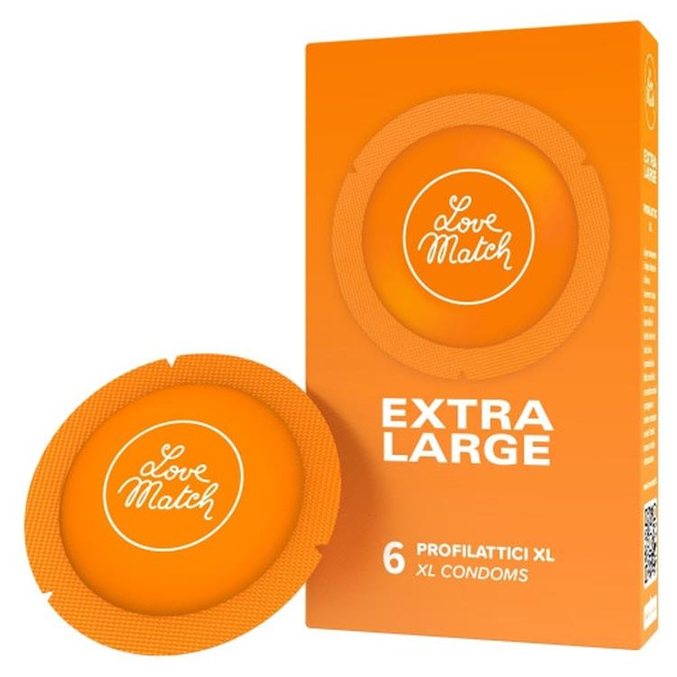 71-8255 Kondómy Love Match Extra Large 6ks – Obrázok 1