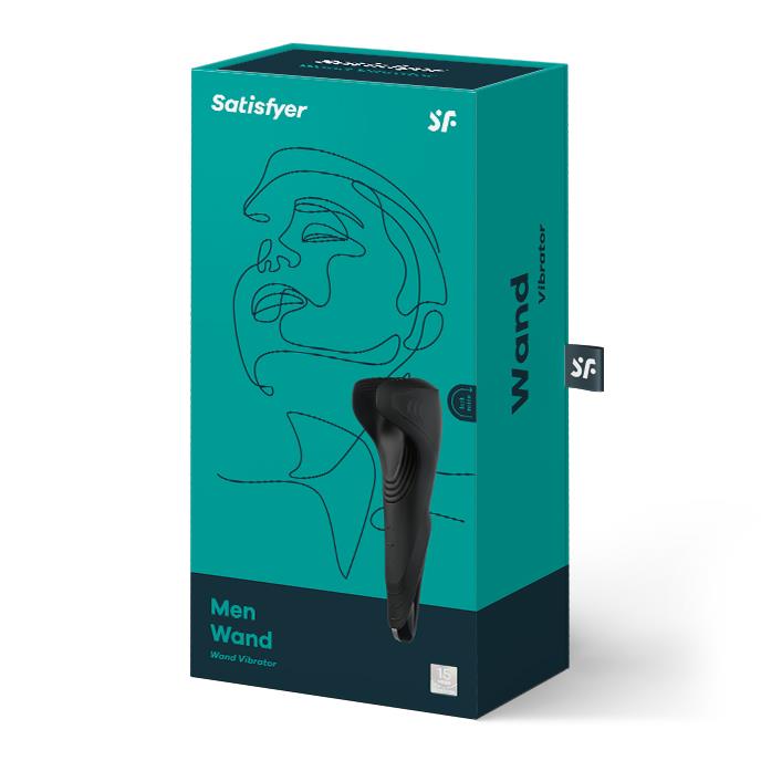 73-4001005 Satisfyer Man Wand - masturbátor – Obrázok 1