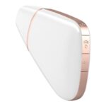 Satisfyer Love Triangle Air Pulse Stimulator + Vibration White – Obrázok 4