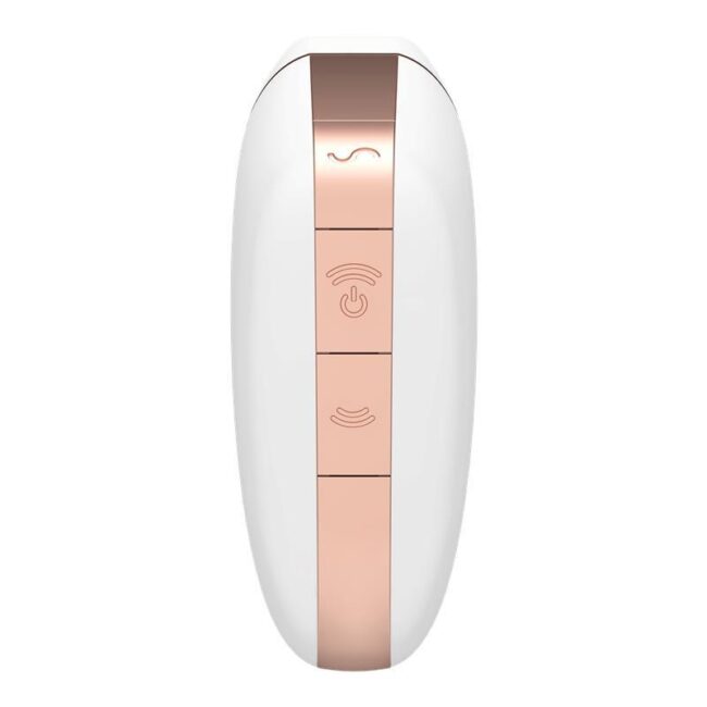 Satisfyer Love Triangle Air Pulse Stimulator + Vibration White – Obrázok 6