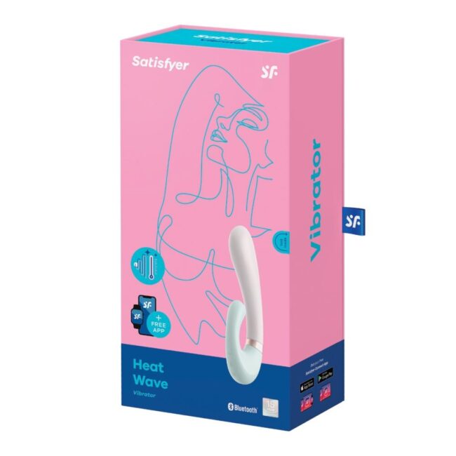 Vibrátor Satisfyer Heat Wave Connect App (Mint) – Obrázok 3