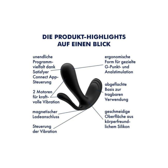Satisfyer Top Secret + (Black) – Obrázok 7