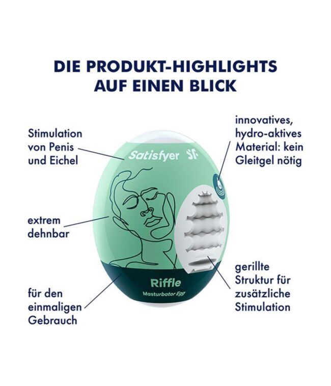 Satisfyer Egg Single (Riffle) – Obrázok 3