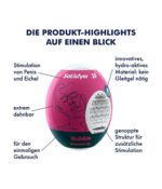 Satisfyer Egg Single (Bubble) – Obrázok 3