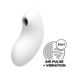 Stimulátor klitorisu Vulva Lover 2 white – Obrázok 2