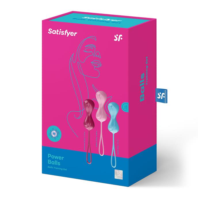 73-9016495 Satisfyer Balls C02 double 3 dielna súprava – Obrázok 1