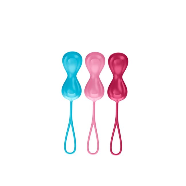 Satisfyer Balls C02 double 3 dielna súprava – Obrázok 3