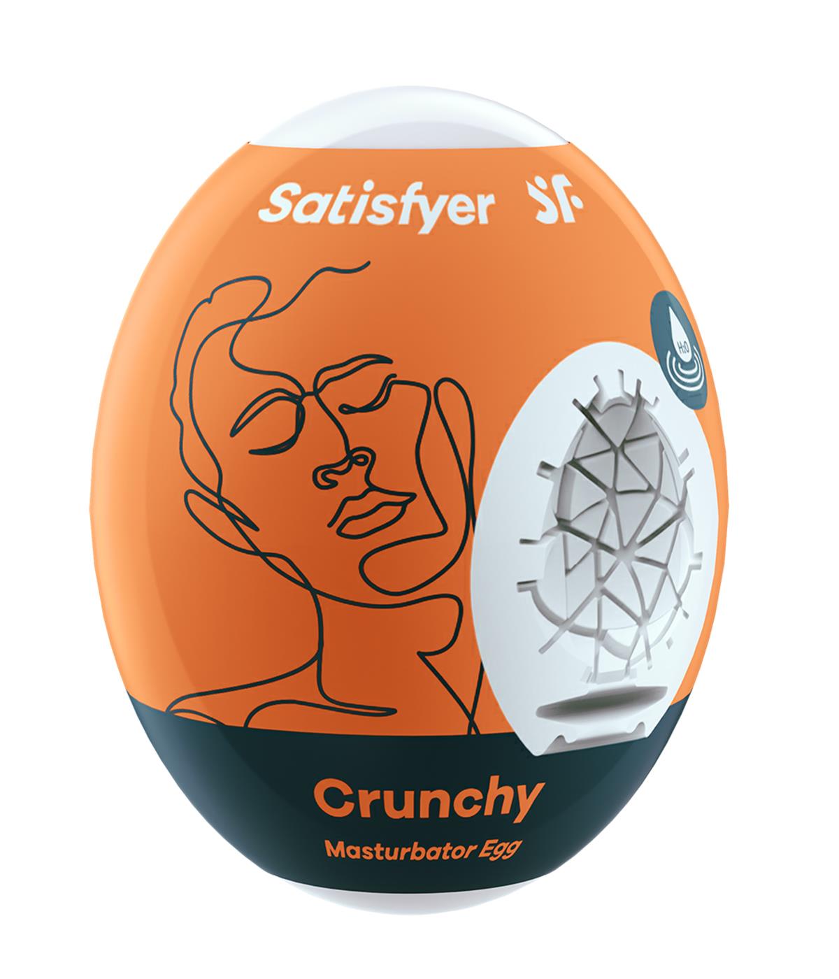73-9043408 Satisfyer Egg Single (Crunchy) – Obrázok 1