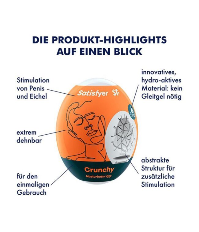 Satisfyer Egg Single (Crunchy) – Obrázok 3