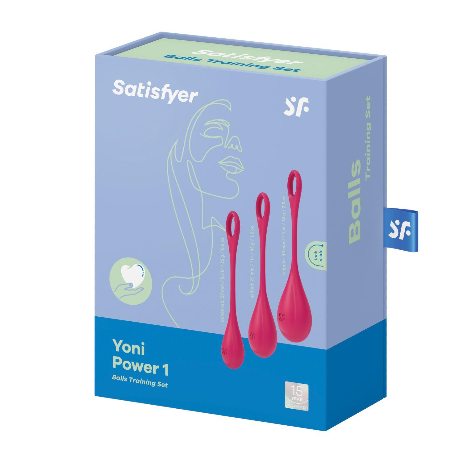 73-9043842 Satisfyer Yoni Power 1 (Red) – Obrázok 1