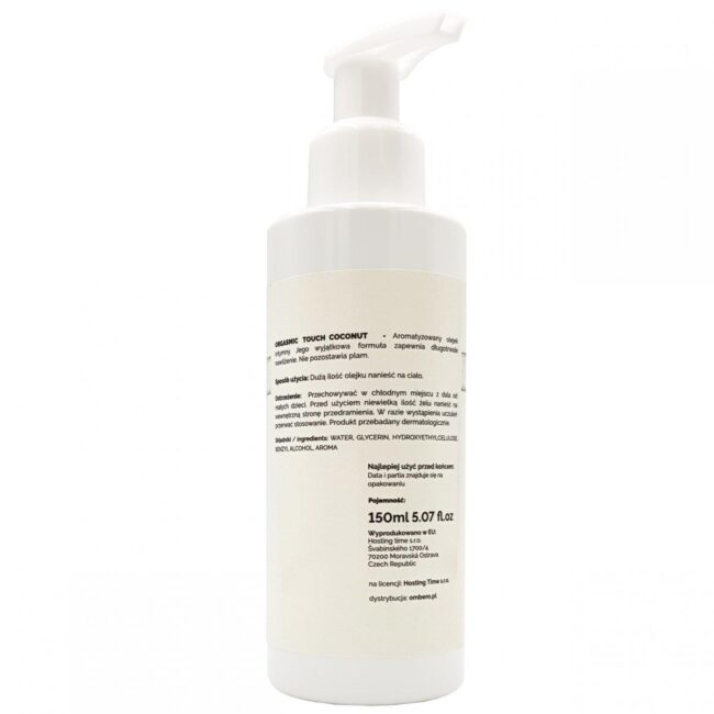 Masážny gél ORGASMIC TOUCH COCONUT 150 ml – Obrázok 4