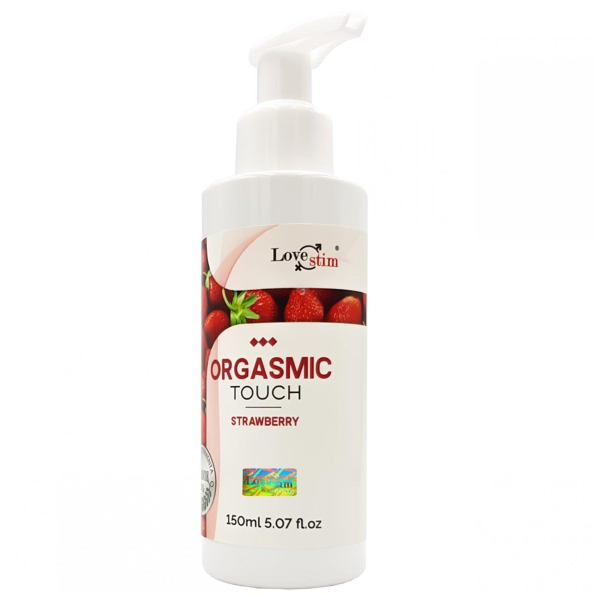 731-00081_01 Gél ORGASMIC TOUCH STAWBERRY 150 ml – Obrázok 1