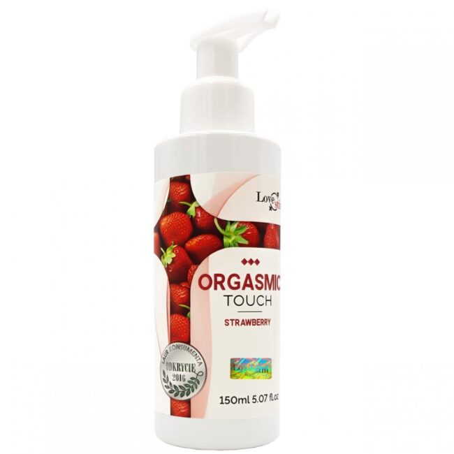 Gél ORGASMIC TOUCH STAWBERRY 150 ml – Obrázok 2