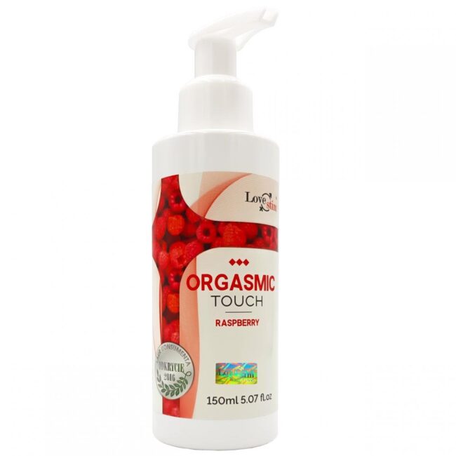 Gél ORGASMIC TOUCH RASPBERRY 150 ml – Obrázok 2