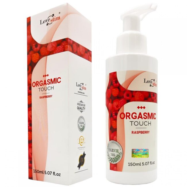 Gél ORGASMIC TOUCH RASPBERRY 150 ml – Obrázok 6