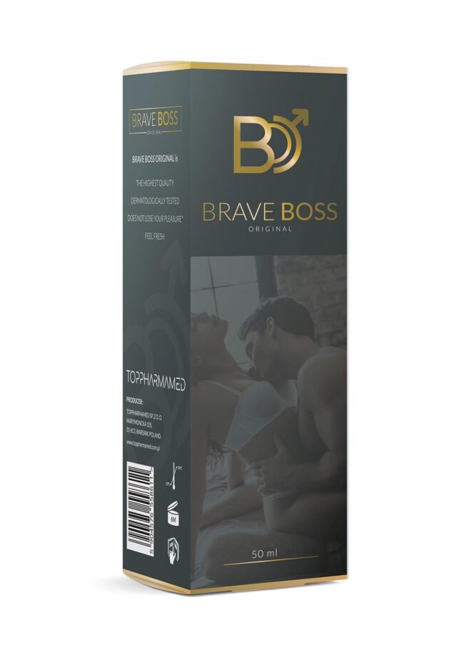 BRAVE BOSS Original sprej na oddialenie ejakulácie 50 ml – Obrázok 6