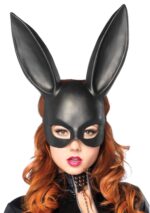 Maska MASQUERADE RABBIT MASK BLACK – Obrázok 2