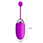Vibračné vajíčko PRETTY LOVE - ABNER EGG 12 function vibračných funkcií,USB, APP – Obrázok 4