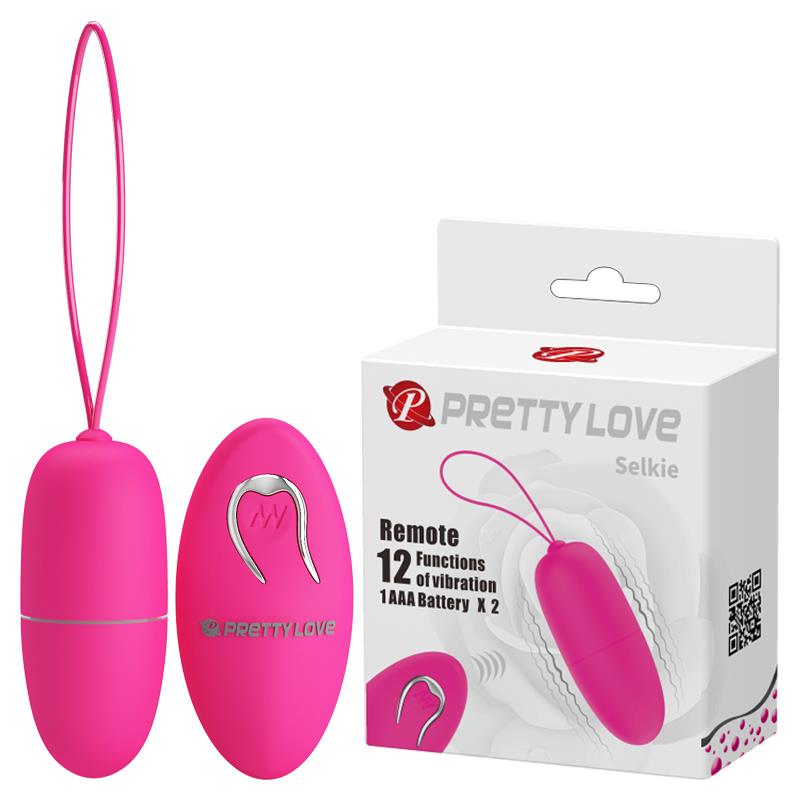 BI-014865W-1 PRETTY LOVE -SELKIE, 12 vibračných funkcií a bezdrôtové ovládanie – Obrázok 1