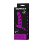 PRETTY LOVE - Vibrating Penis Sleeve with Ball Strap – Obrázok 6