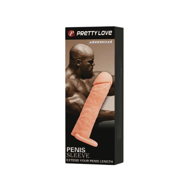 PRETTY LOVE - PENIS SLEEVE MEDIUM – Obrázok 6